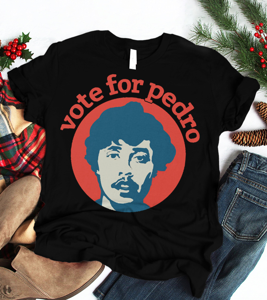 Vote For Pedro Classic Red And Blue T-Shirt