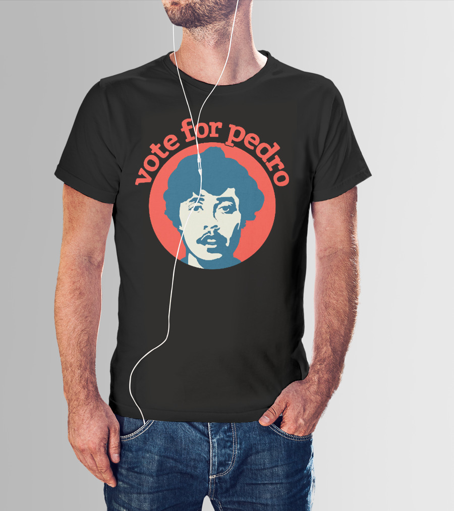 Vote For Pedro Classic Red And Blue T-Shirt