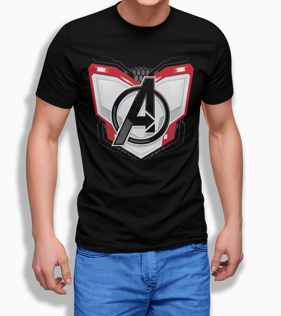 Avengers Logo Quantum Suit T-Shirt