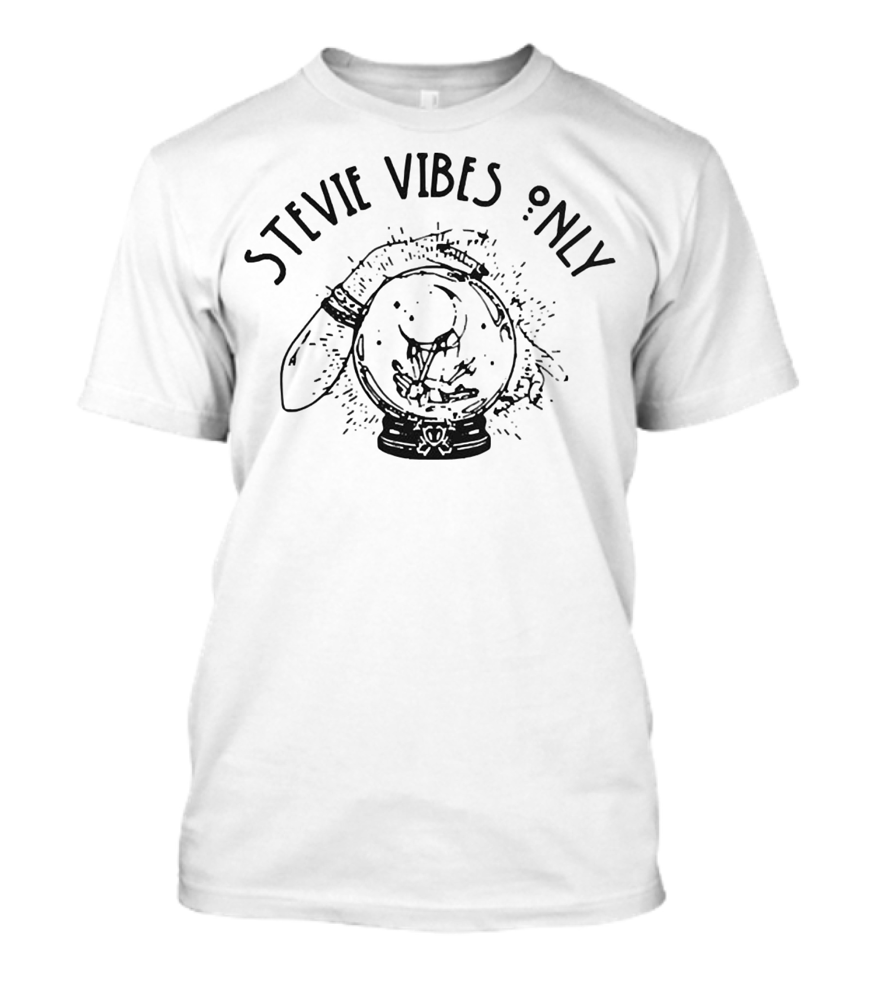 Stevie Vibes Only Crystal Ball Hands T-Shirt