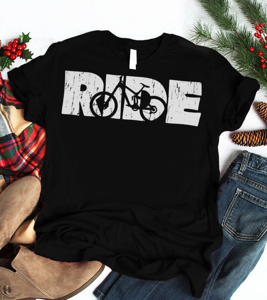 RIDE Your Mountain Bike MTB Adventure T-Shirt