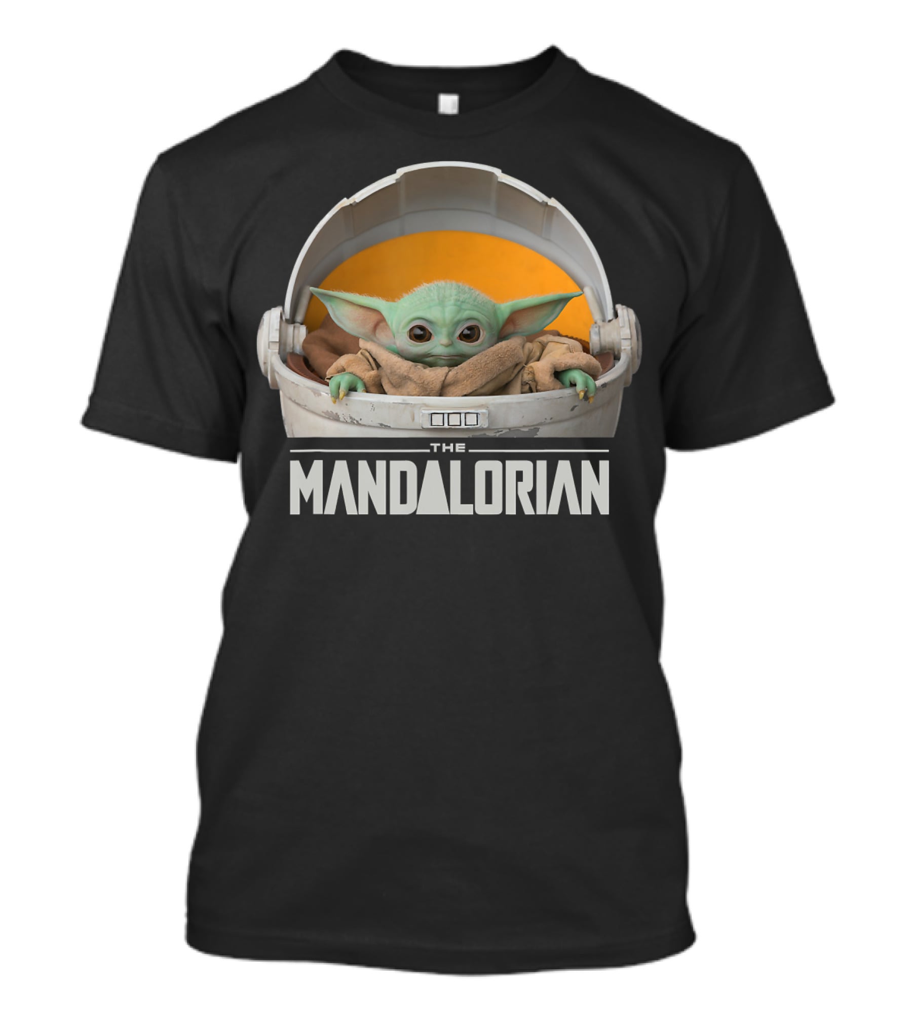 Star Wars The Mandalorian The Child In Floating Pod Iconic Character T-Shirt