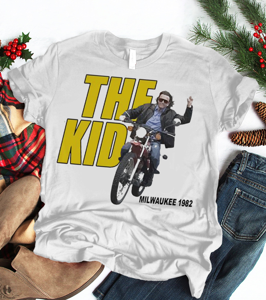 The Kid Milwaukee 1982 Motorcycle Rider T-Shirt