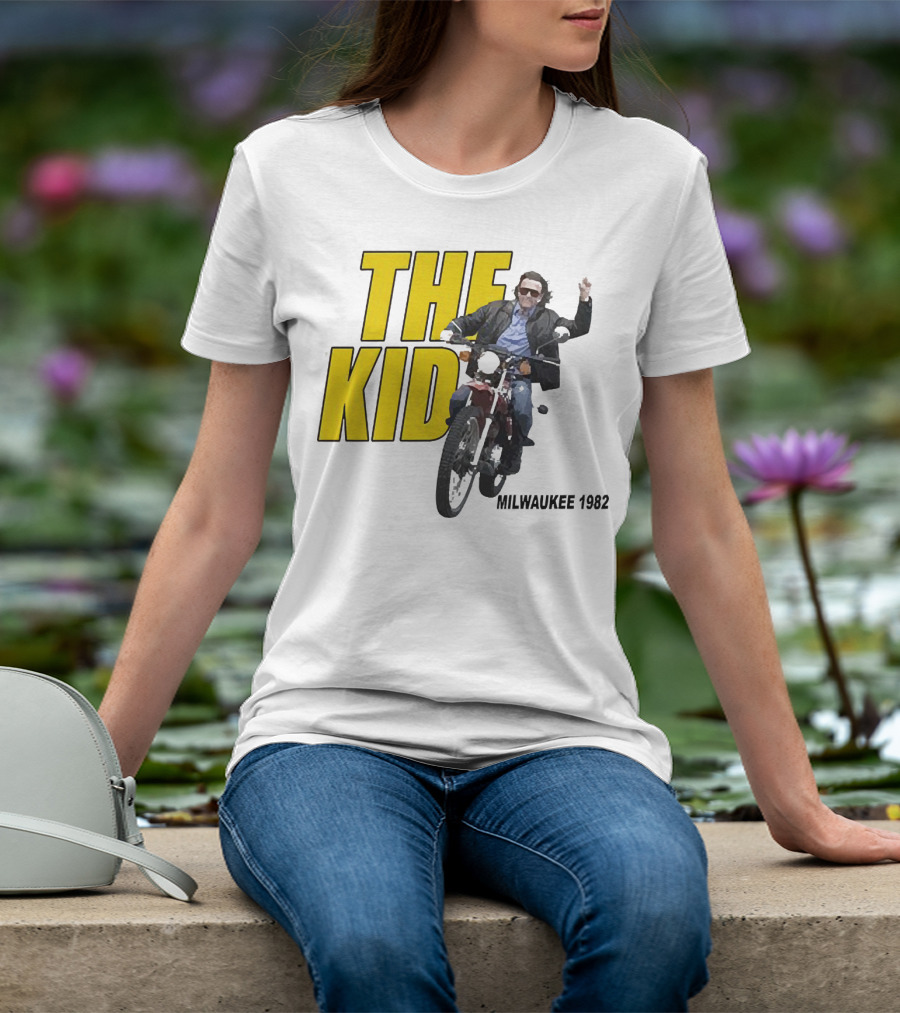 The Kid Milwaukee 1982 Motorcycle Rider T-Shirt