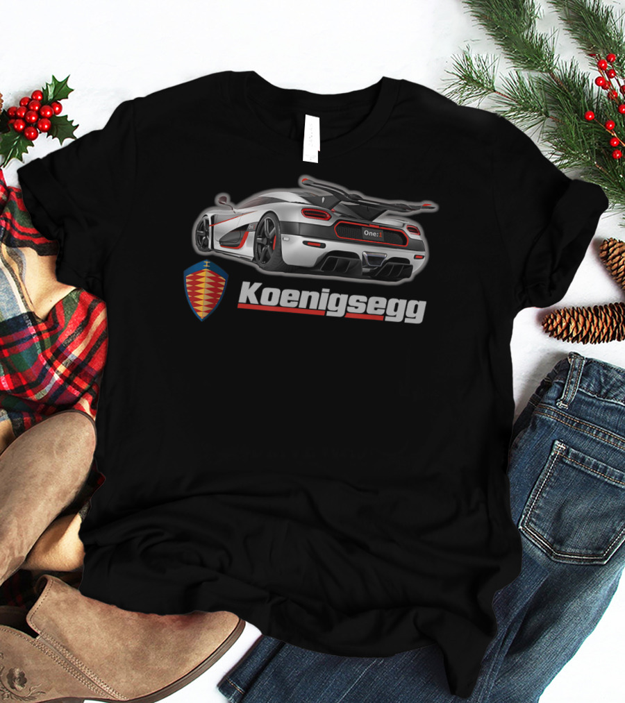 Koenigsegg One:1 Sports Car T-Shirt