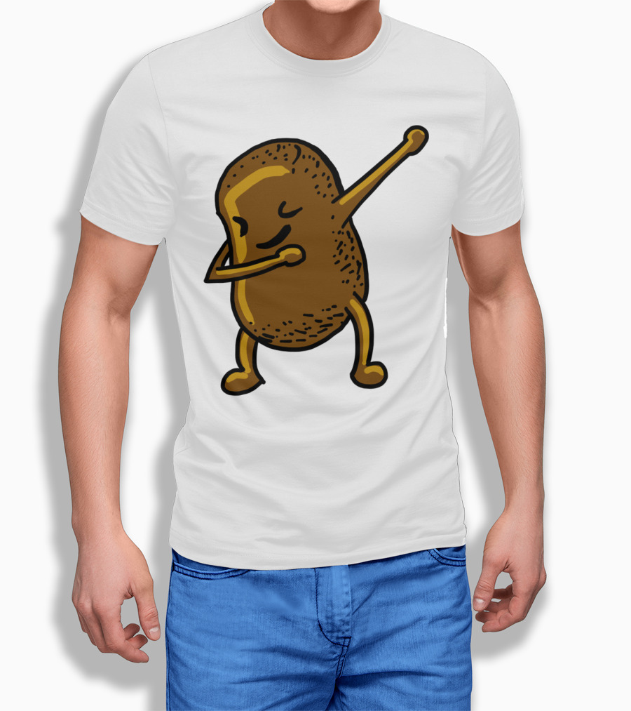 Dabbing Potato Funny Dab Dance Root Vegetable T-Shirt