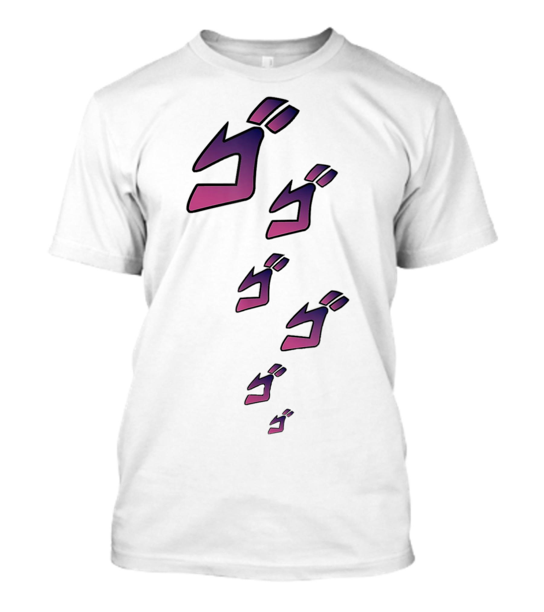 Jojos'ss Classic Adventures's Arts Bizarres's Iconic Katakana Action Symbols T-Shirt