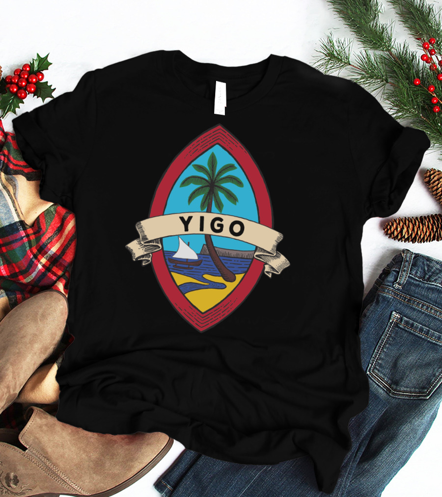 Guam Seal Yigo Palm Tree Classic T-Shirt