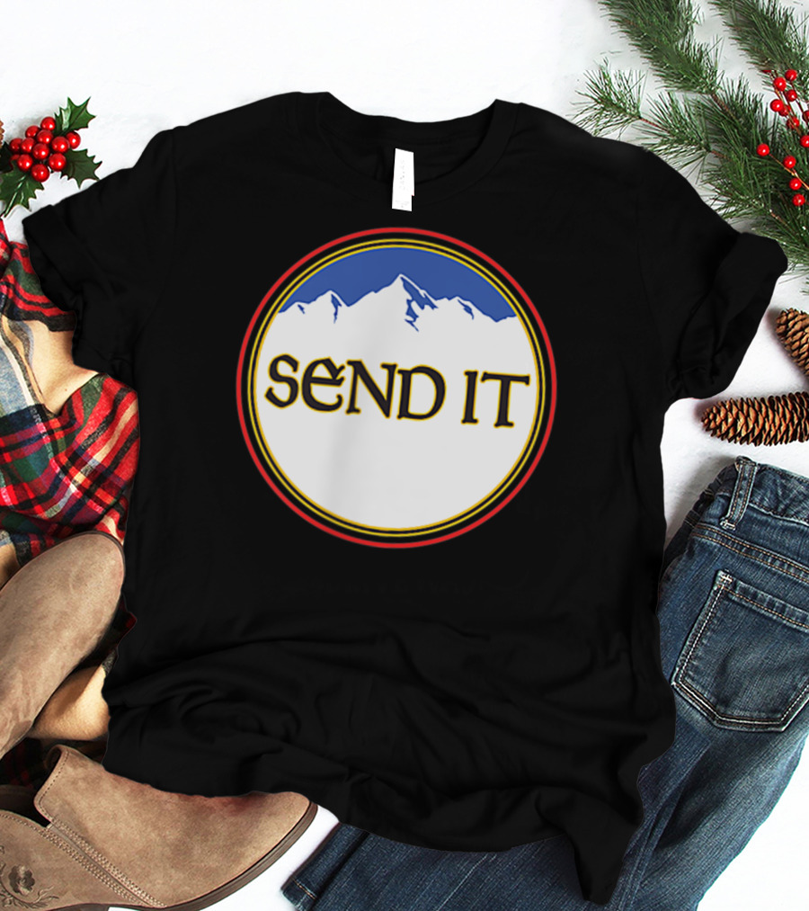 Send It Natty Mountains Party T-Shirt