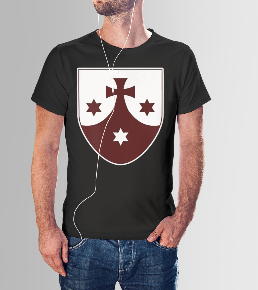 Carmelite Order Emblem Shield T-Shirt