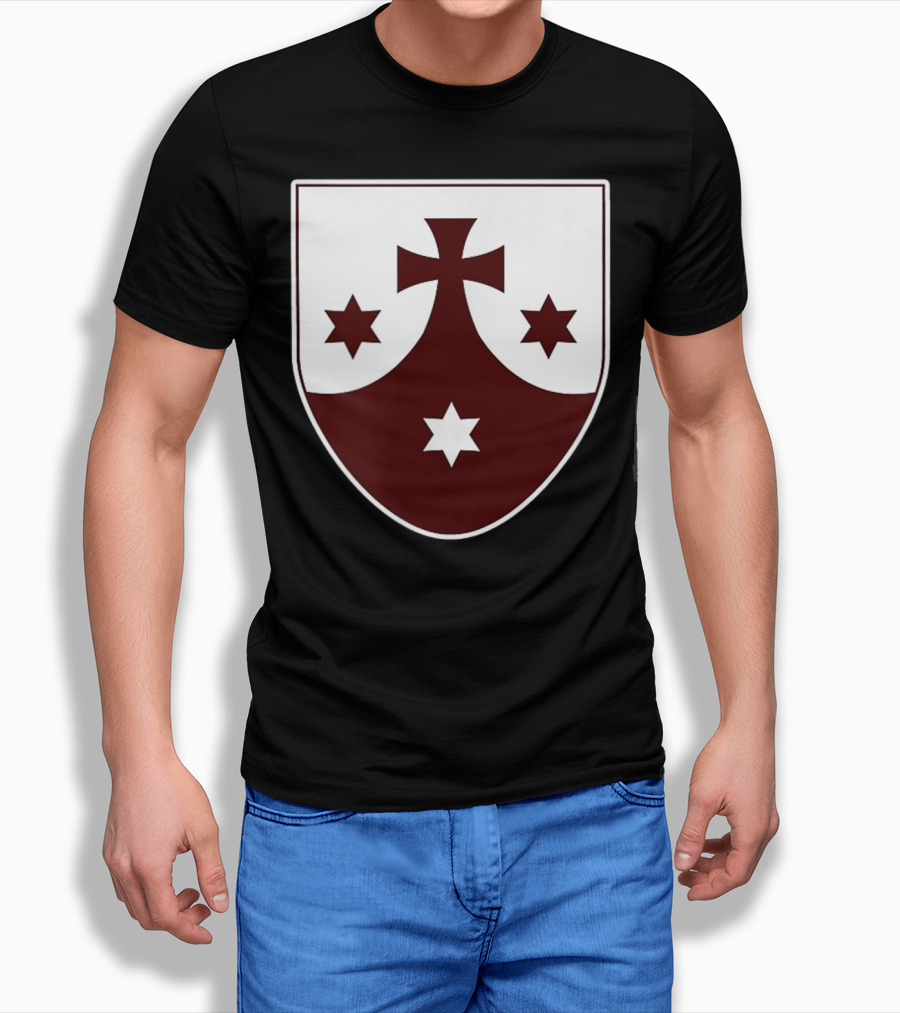 Carmelite Order Emblem Shield T-Shirt