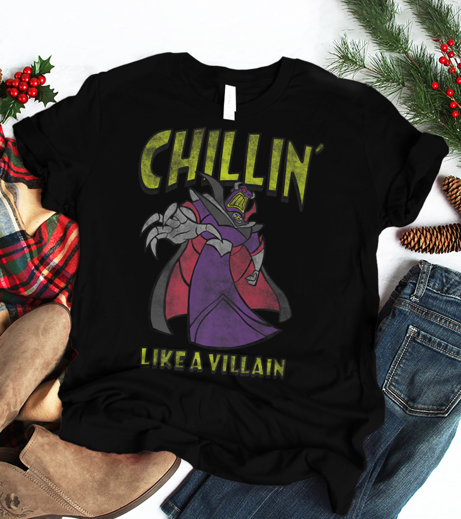 Chillin' Like A Villain Disney Pixar Toy Story Zurg T-Shirt