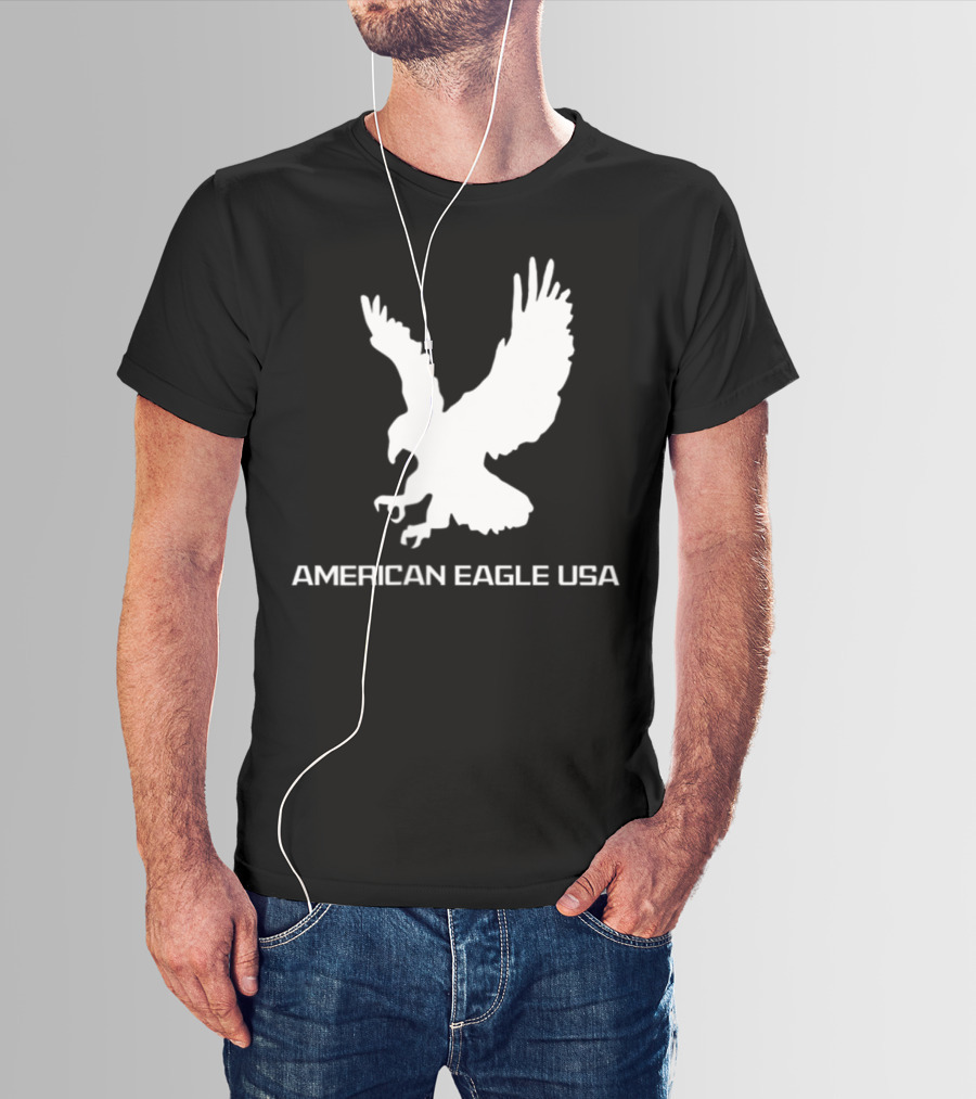 American Eagle USA Iconic Emblem T-Shirt