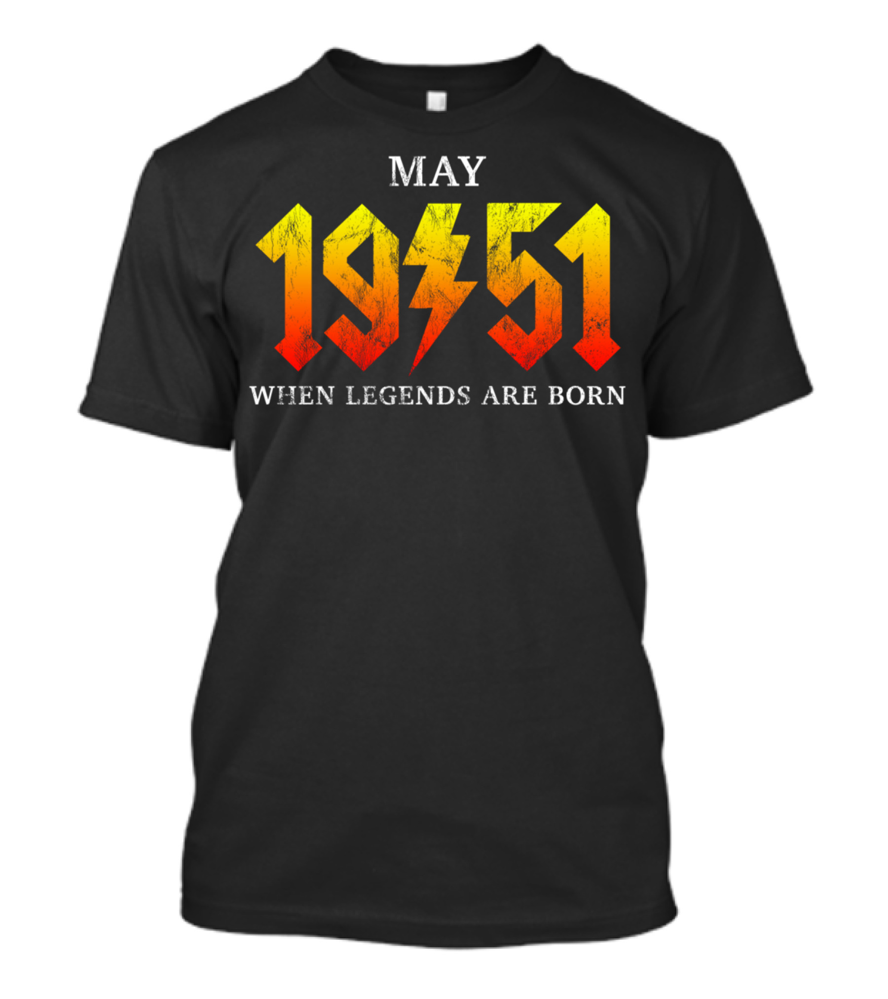 May 1951 When Legends Are Born Classic Rock Legend T-Shirt
