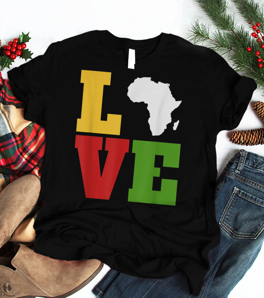 LOVE Africa Afrocentric African T-Shirt