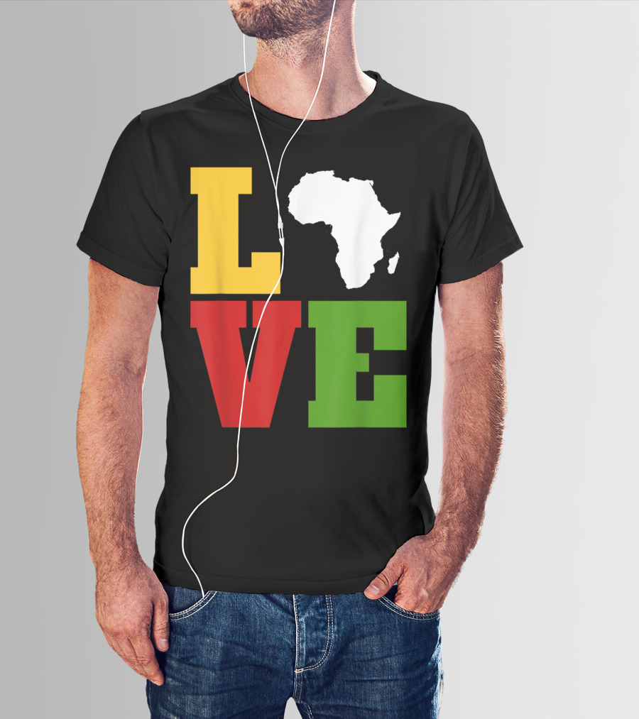 LOVE Africa Afrocentric African T-Shirt