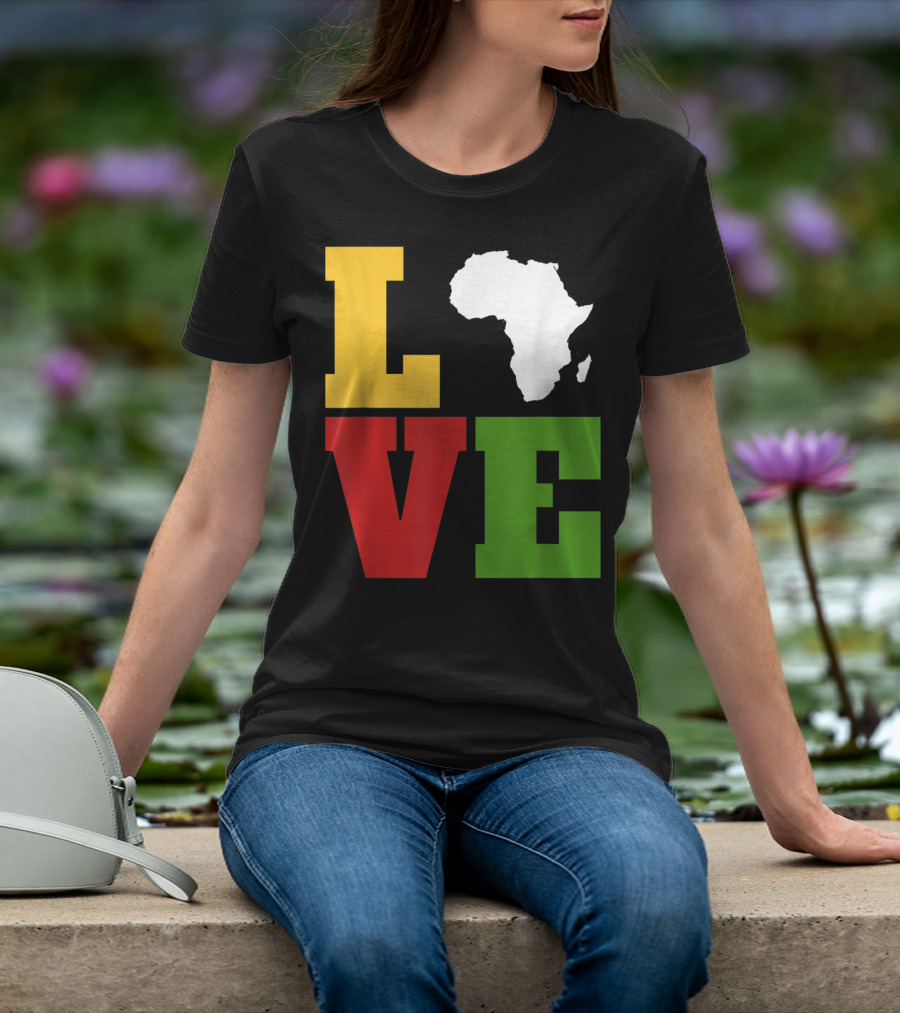 LOVE Africa Afrocentric African T-Shirt