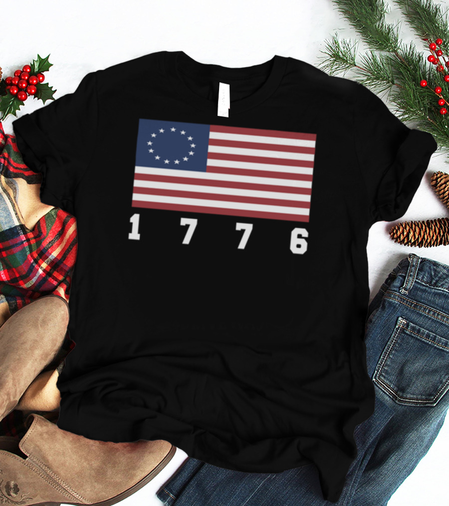 American Patriots 1776 Betsy Ross Flag T-Shirt