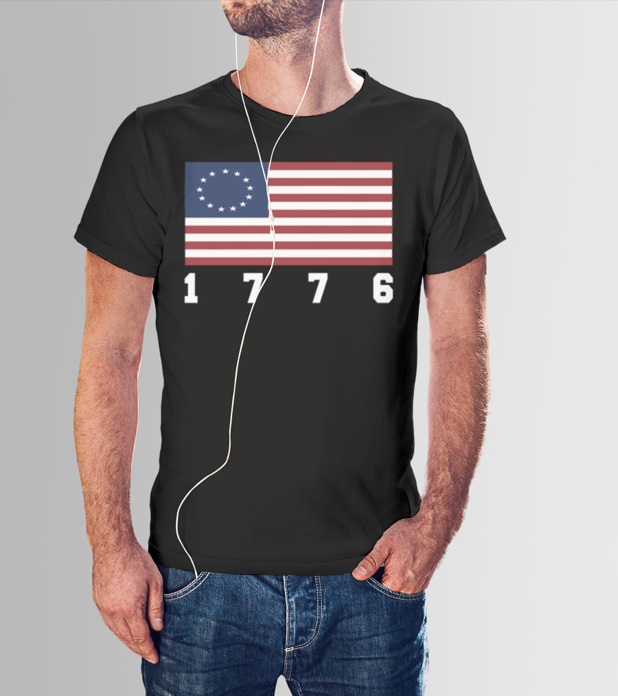 American Patriots 1776 Betsy Ross Flag T-Shirt