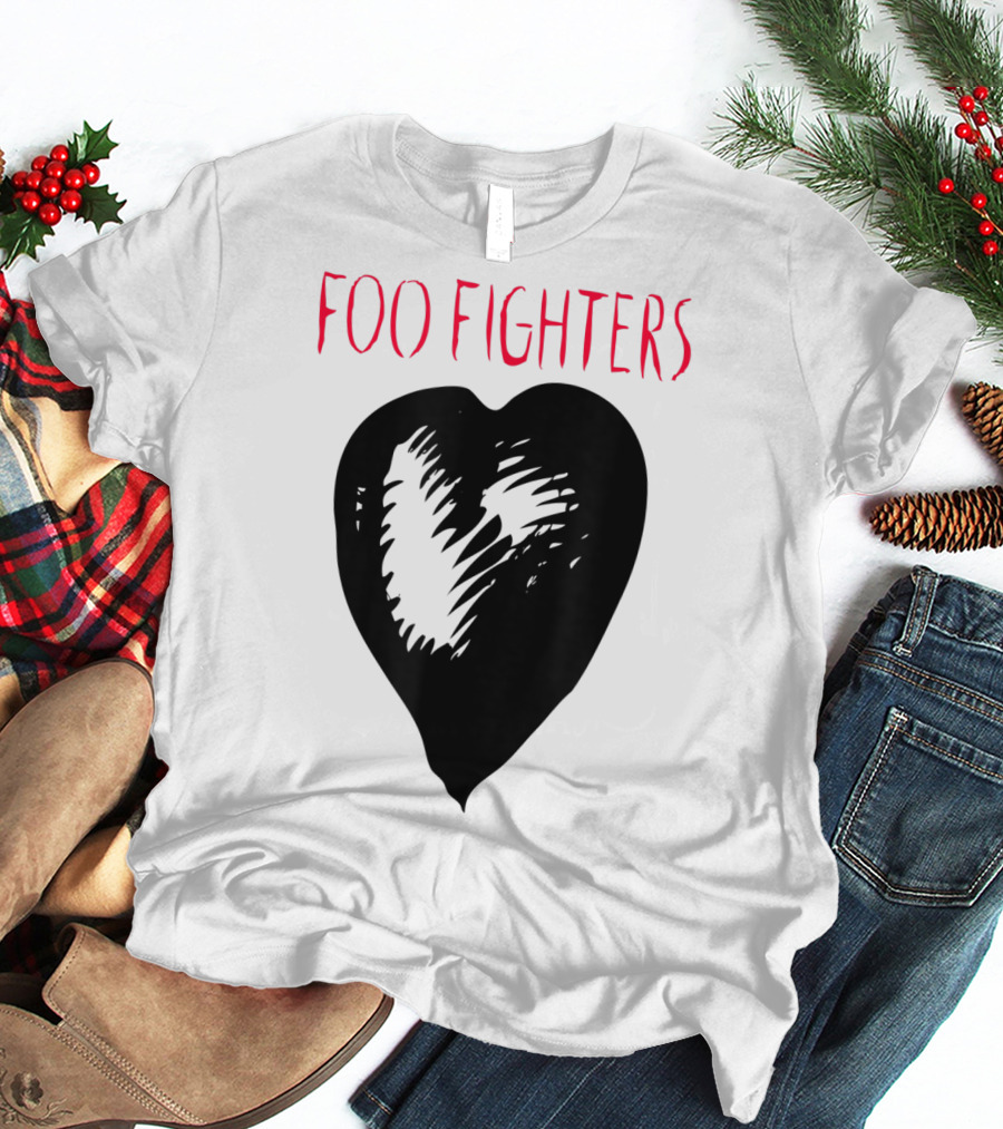 Foo Fighters One By One Black Heart T-Shirt