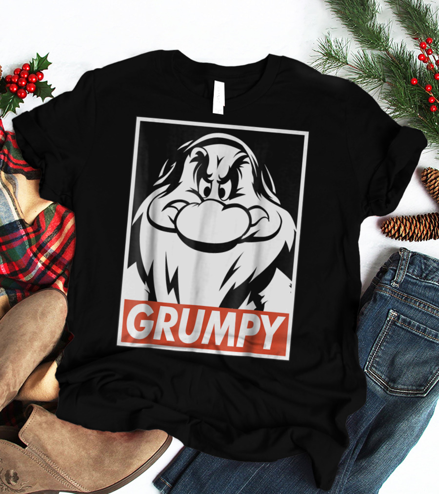 Disney Snow White Grumpy Streetwear T-Shirt