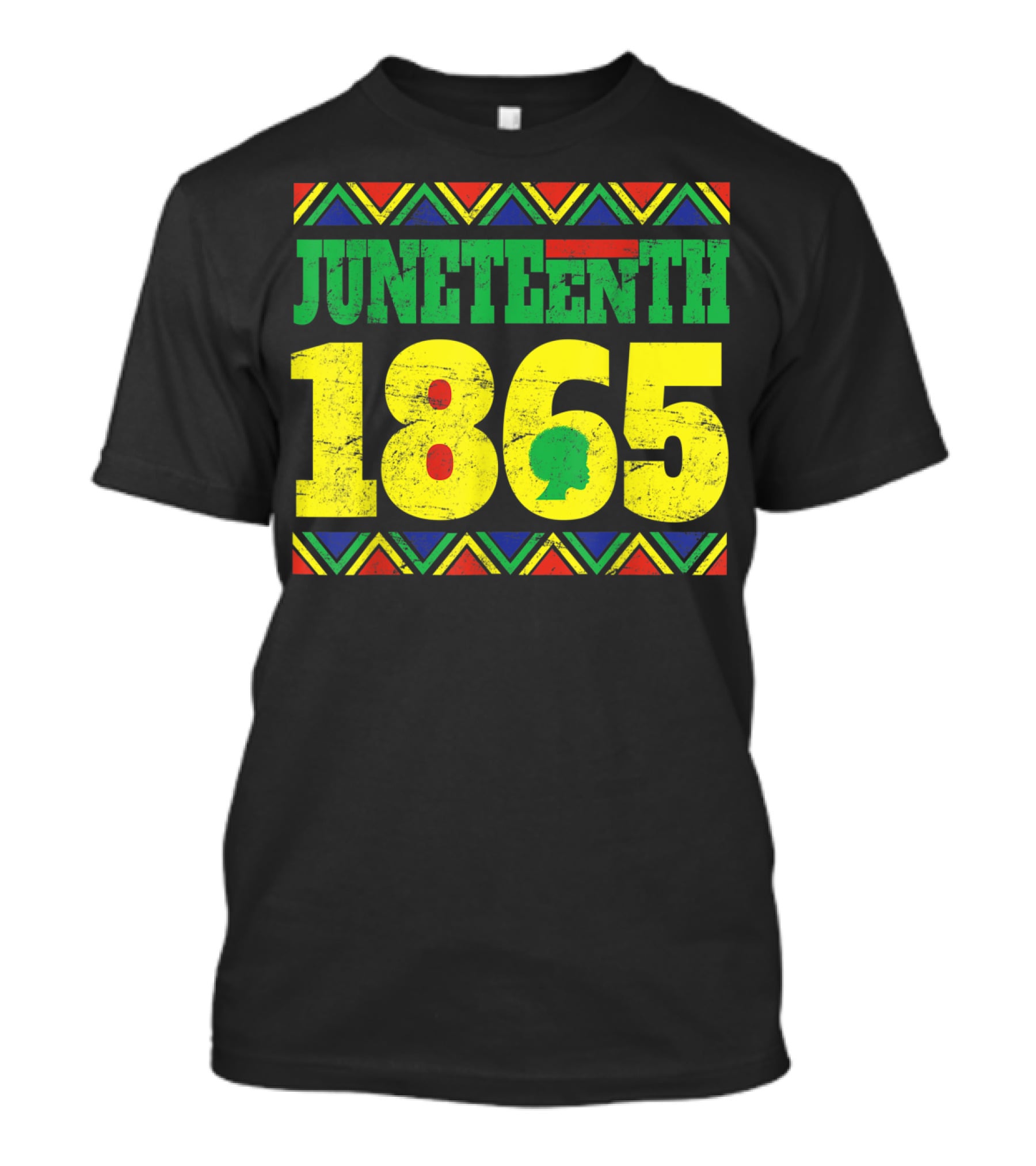 Juneteenth 1865 African Colors T-Shirt