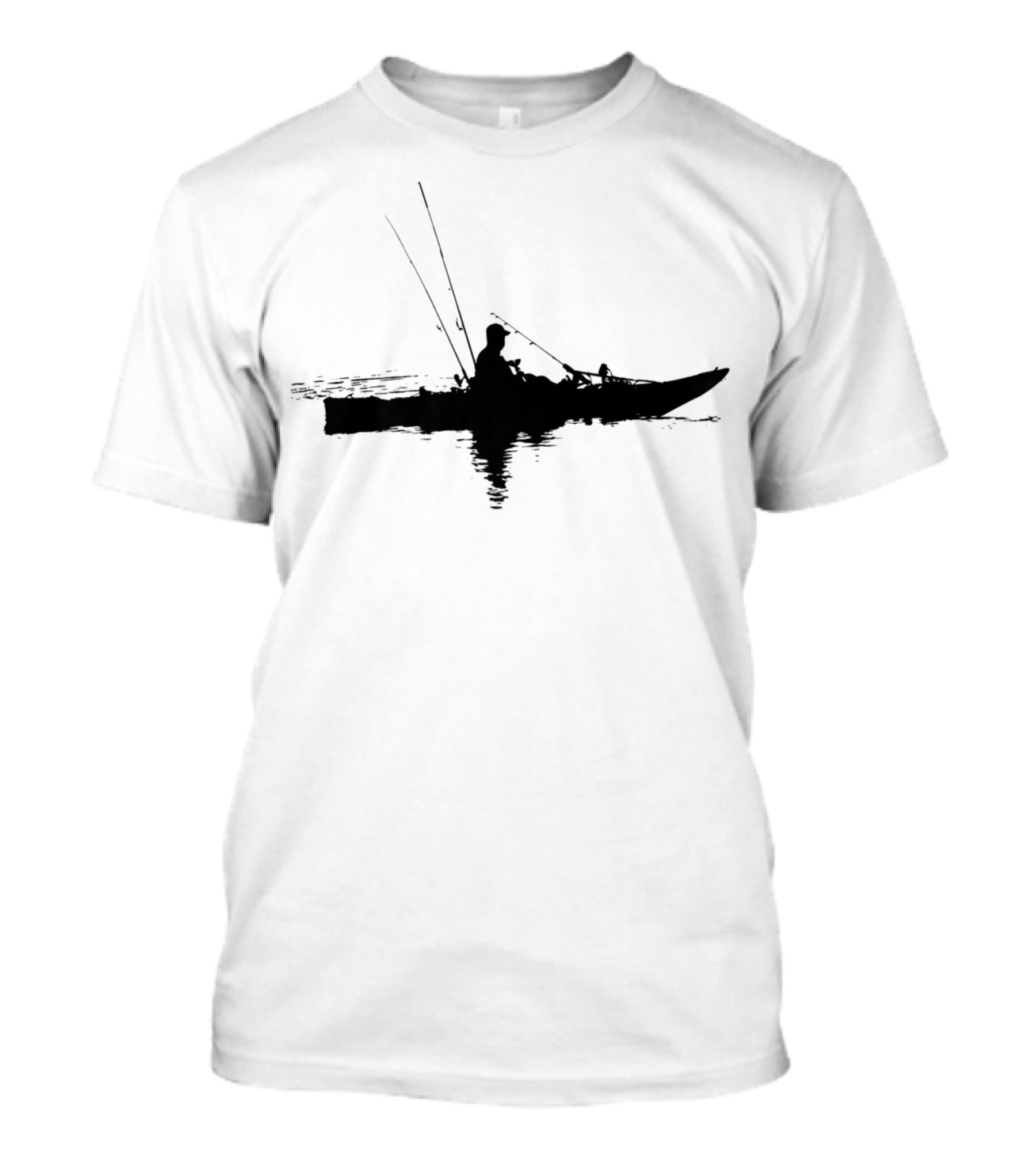 Kayak Fishing Adventure On Calm Waters T-Shirt