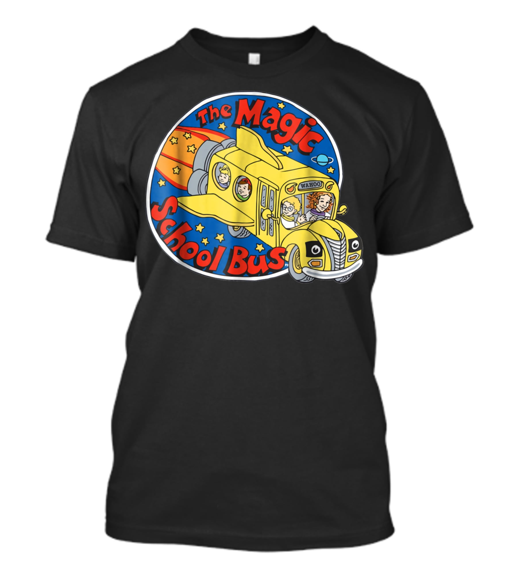 The Magic School Bus Wahoo Adventure Stars And Planets T-Shirt