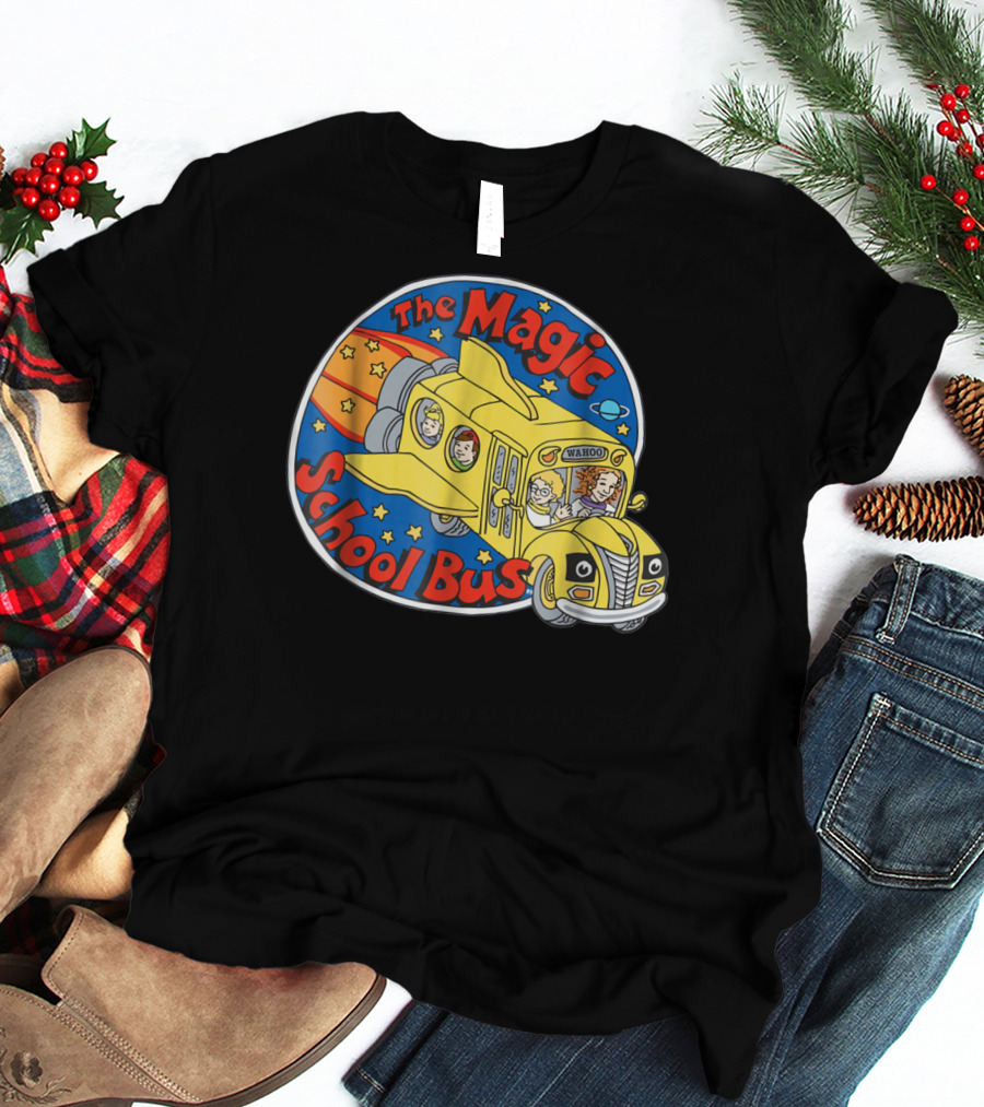The Magic School Bus Wahoo Adventure Stars And Planets T-Shirt