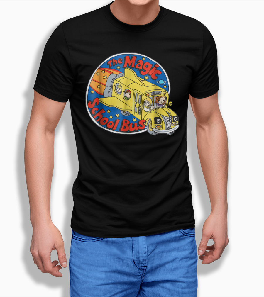 The Magic School Bus Wahoo Adventure Stars And Planets T-Shirt