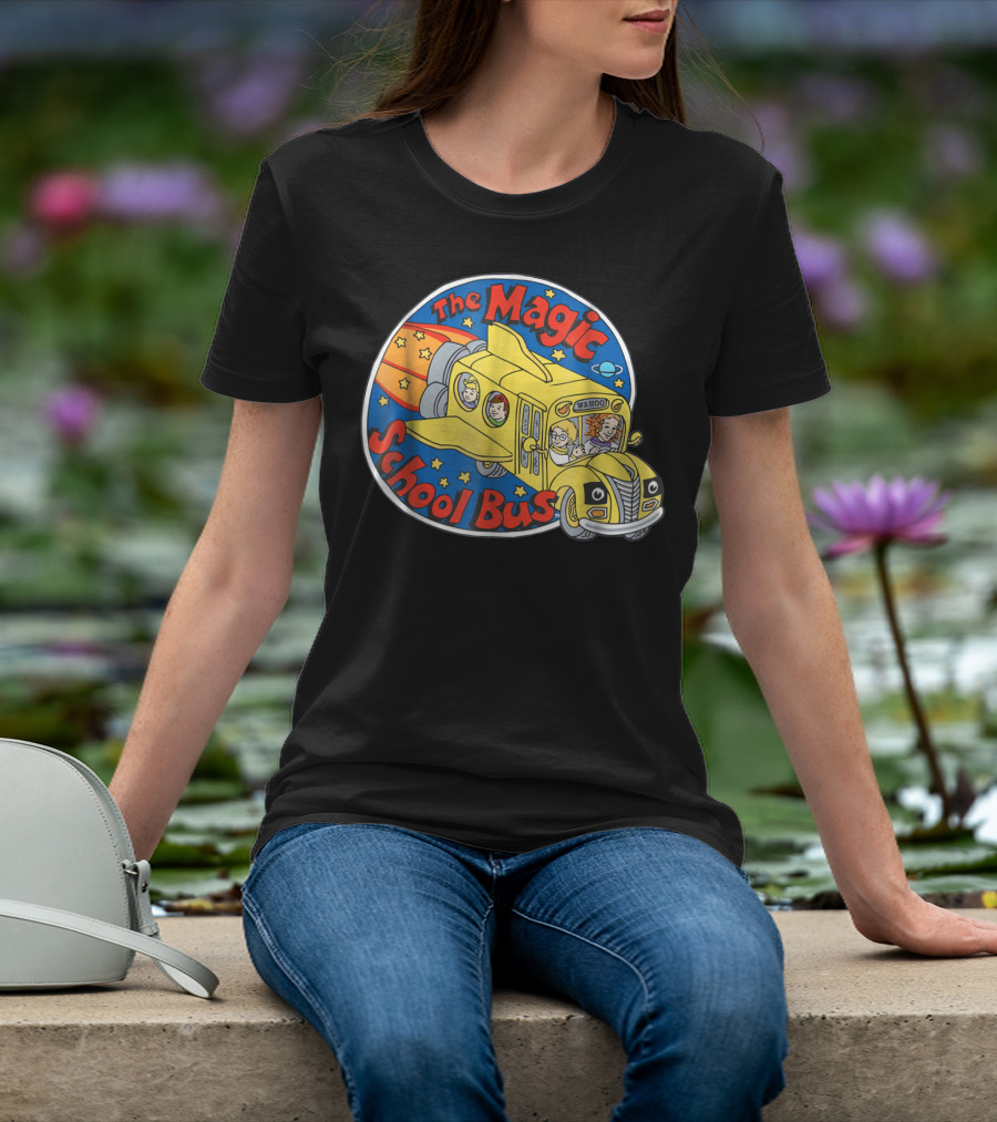 The Magic School Bus Wahoo Adventure Stars And Planets T-Shirt
