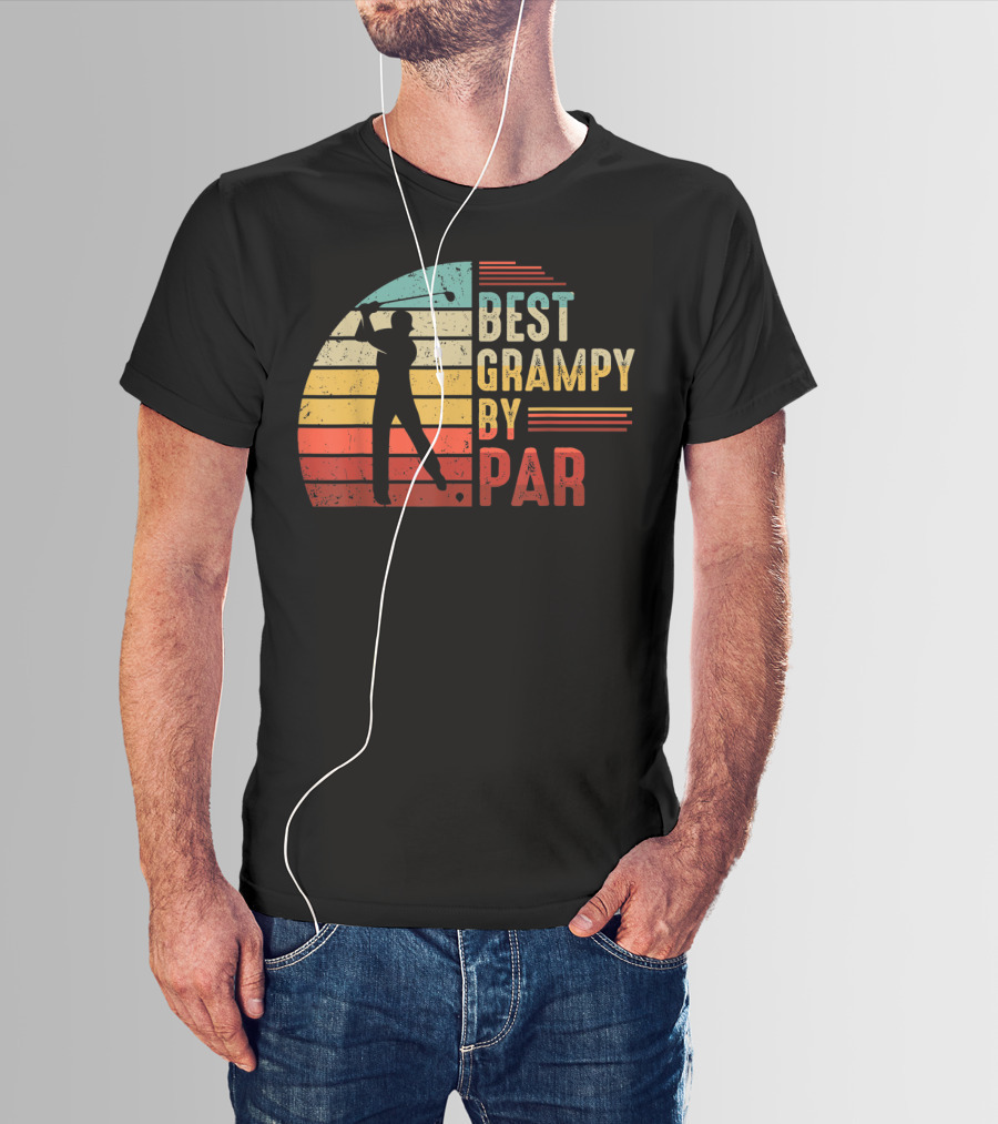 Best Grampy By Par Golf Lover T-Shirt