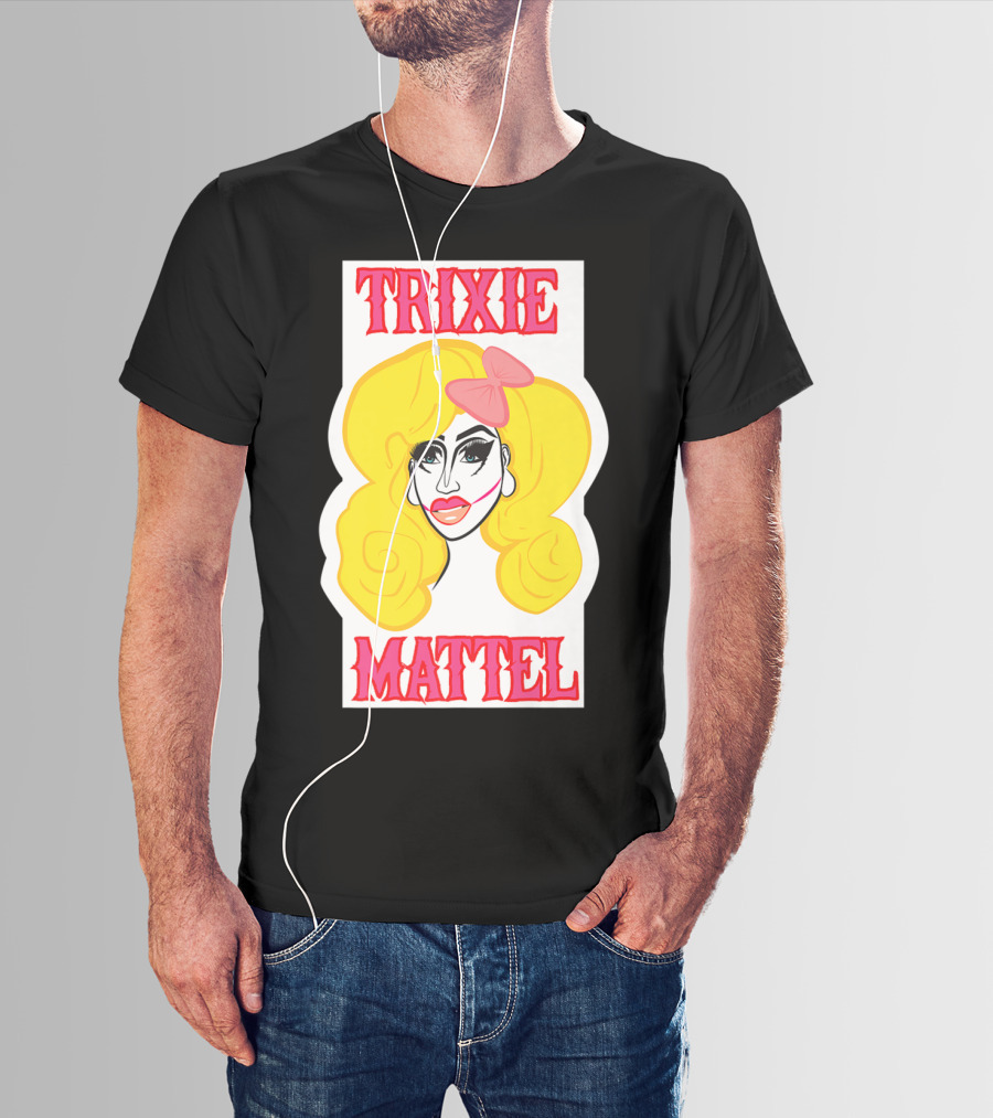 Trixie Mattel Drag Merch Skinny Legend Bow T-Shirt