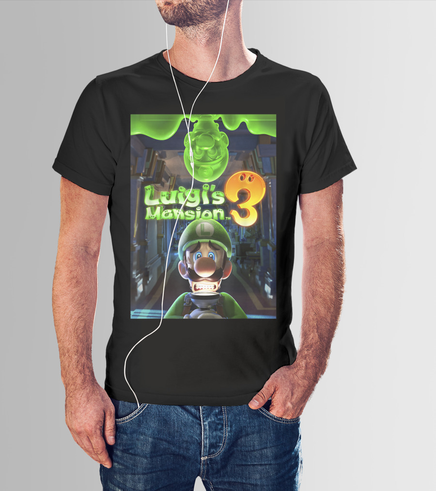 Luigi's Mansion 3 Luigi Ghostly Adventure T-Shirt