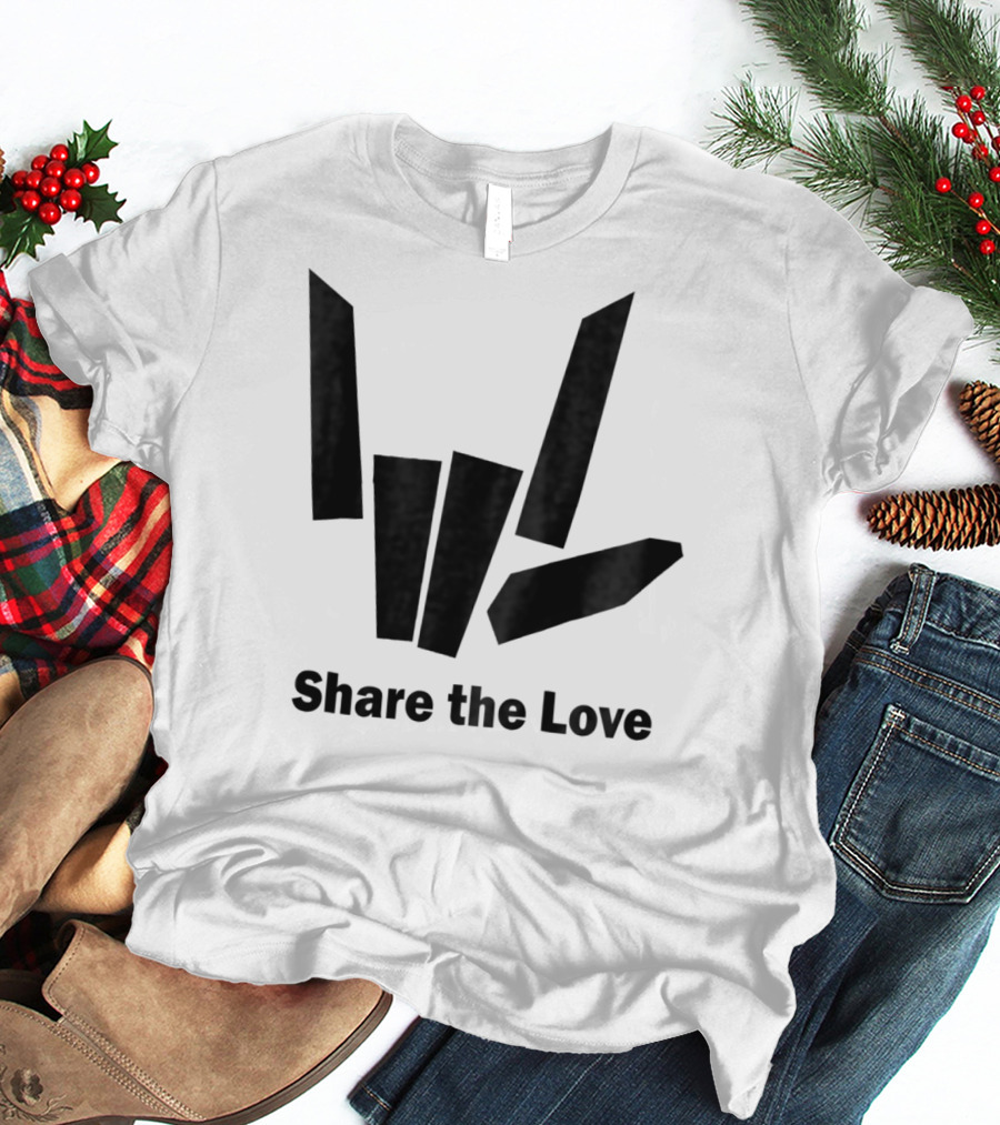 Share The Love Carter Sharer Kids T-Shirt