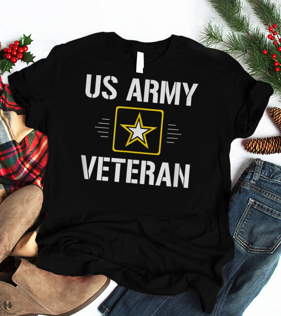 US Army Veteran Star Emblem T-Shirt