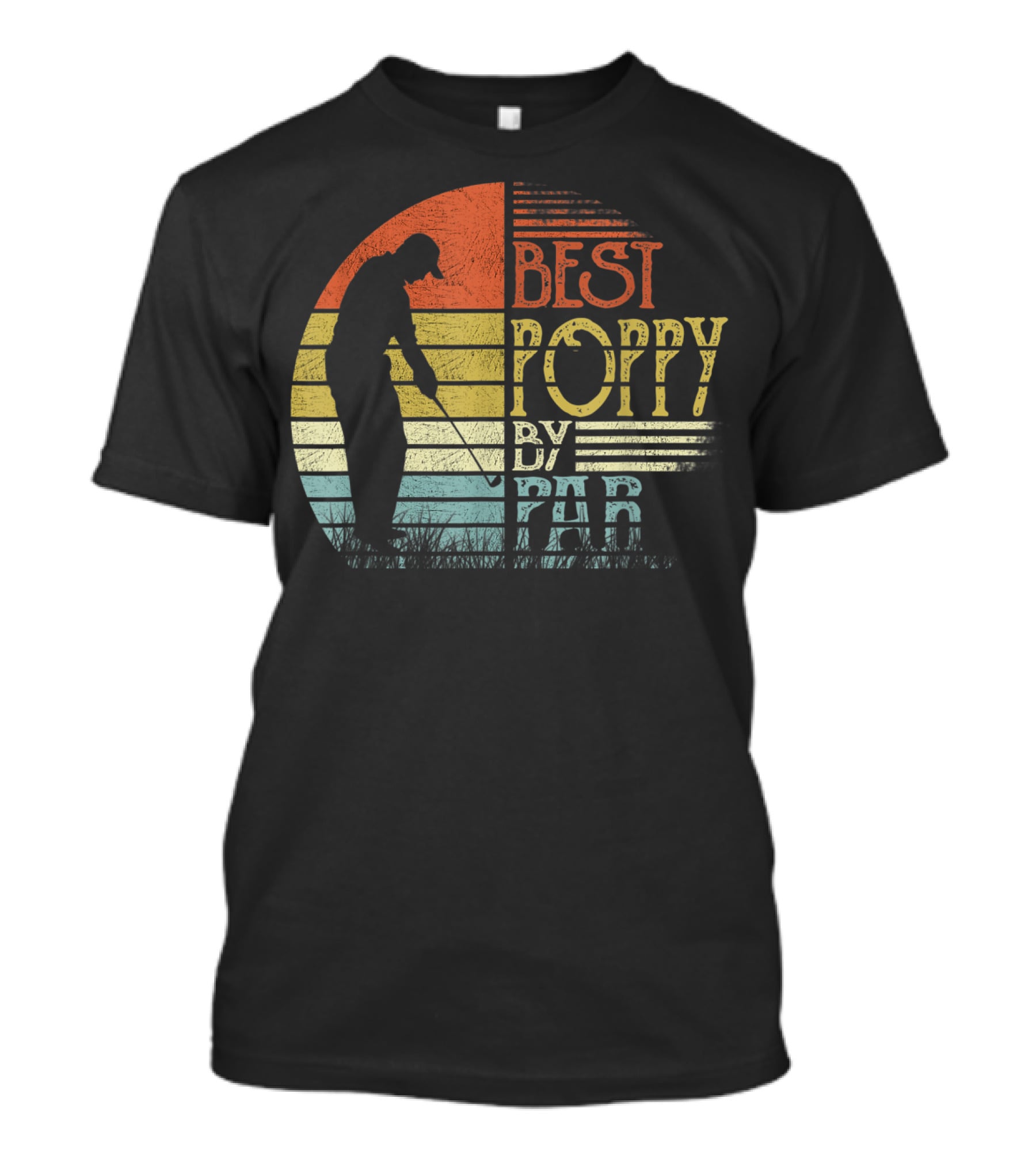 Best Poppy By Par Father's Day Golf T-Shirt
