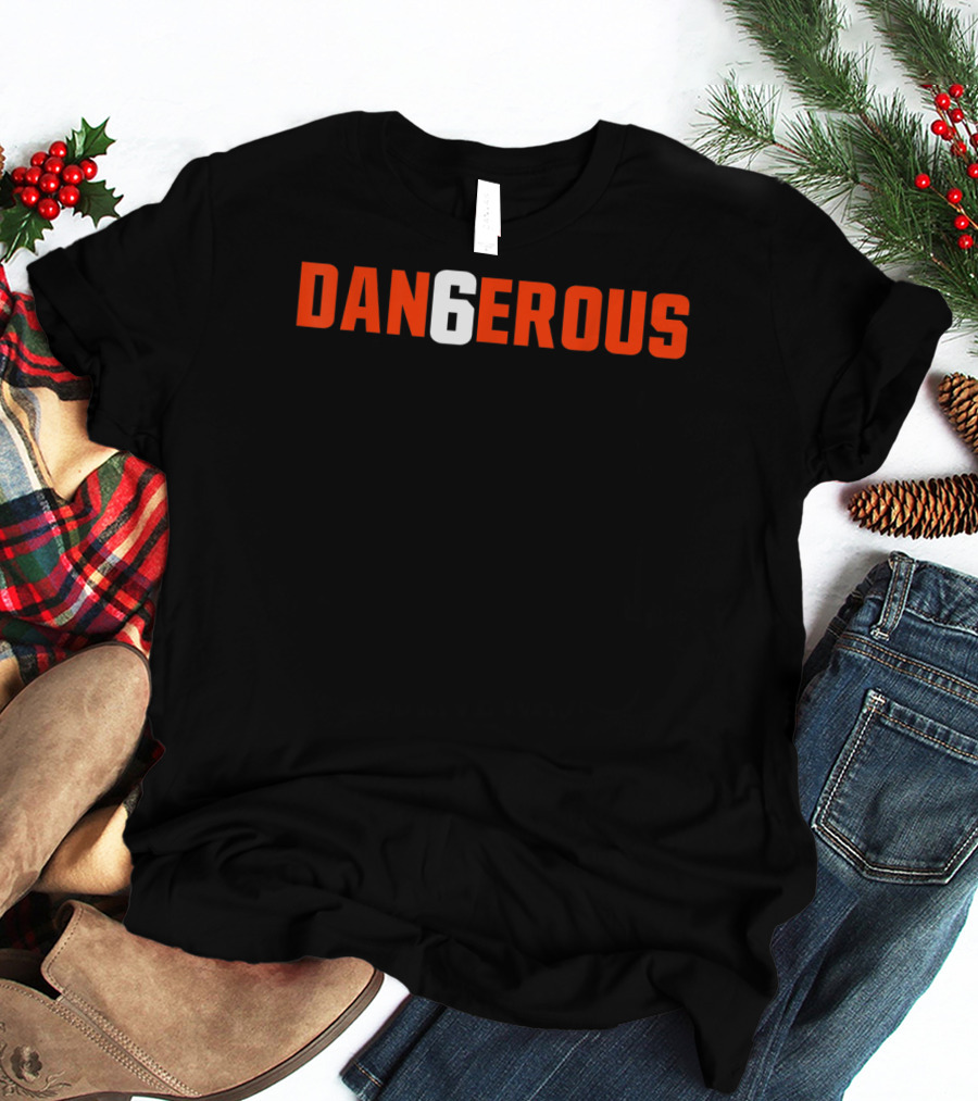 Dangerous Ohio Cleveland Football Fan Six T-Shirt