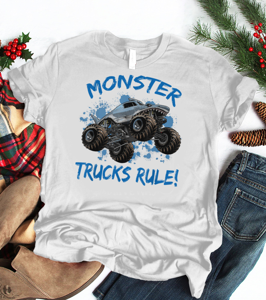 MONSTER TRUCKS RULE T-Shirt