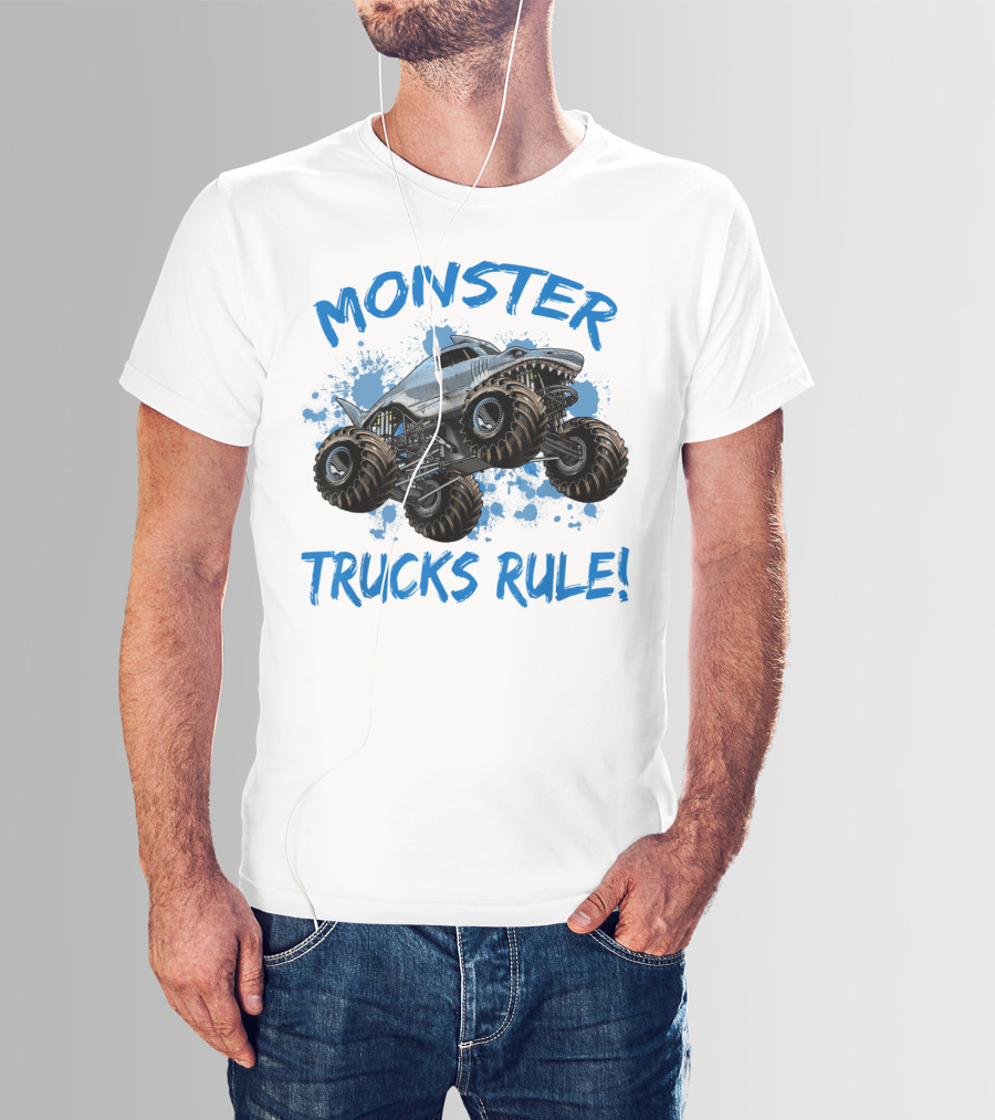 MONSTER TRUCKS RULE T-Shirt