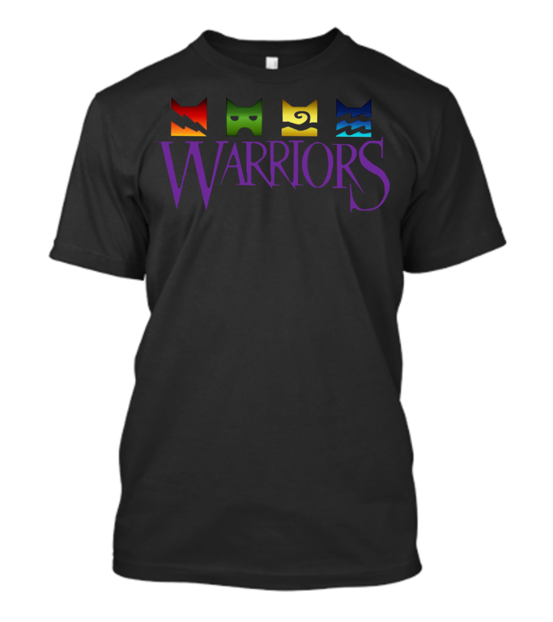 Warriors Cats Clans Iconic T-Shirt