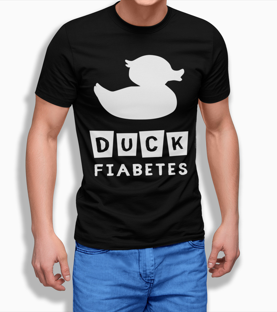 Duck Fiabetes Funny Diabetic Type 1 Diabetes T-Shirt