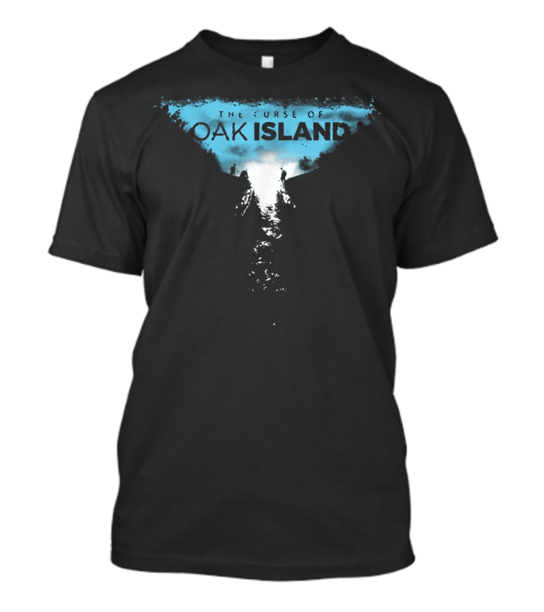 The Curse Of Oak Island Mysterious Treasure Excavation Scene T-Shirt