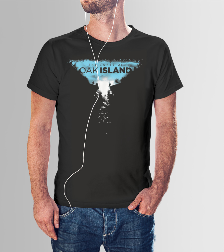 The Curse Of Oak Island Mysterious Treasure Excavation Scene T-Shirt