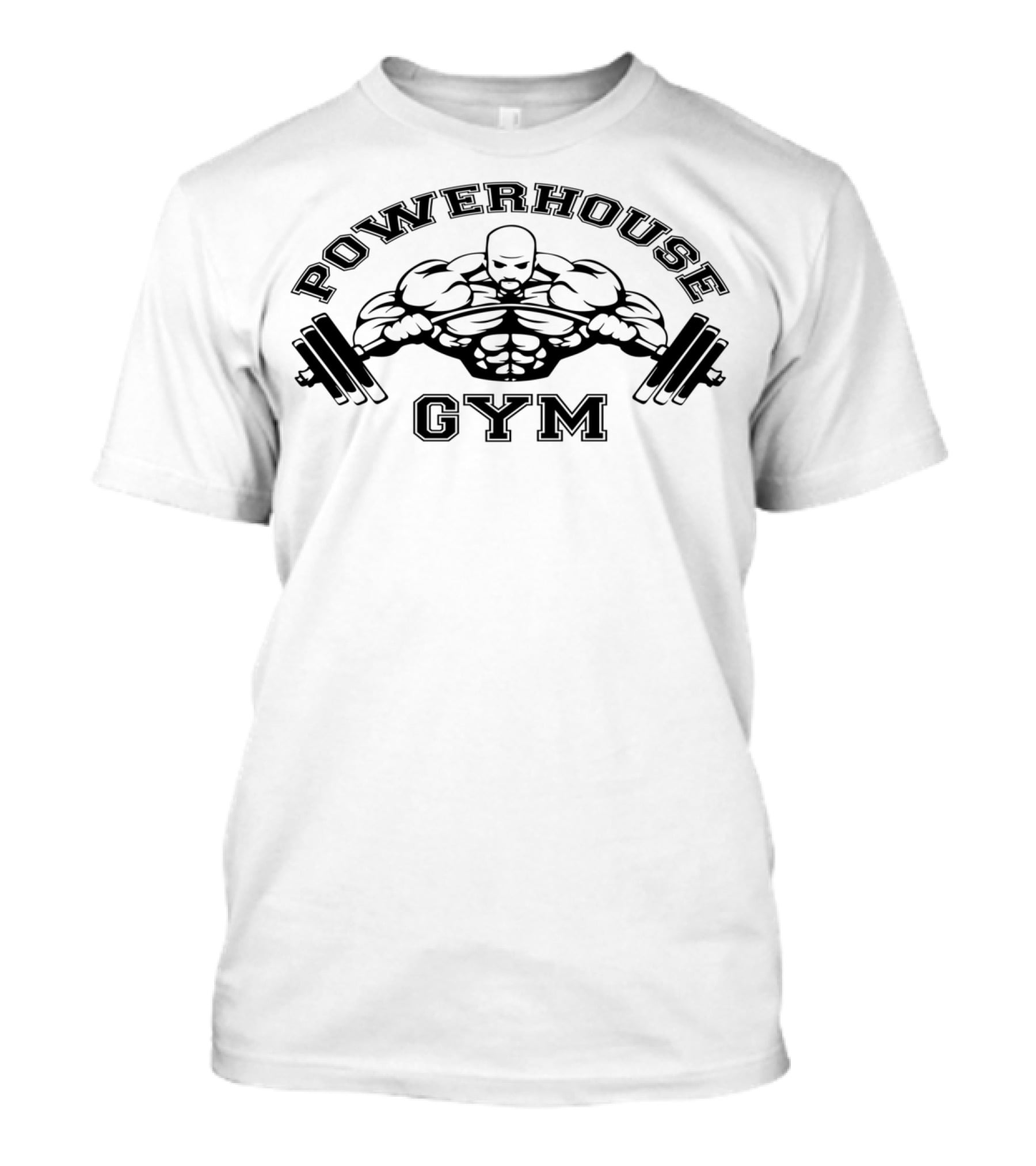 Powerhouse Gym Muscle Barbell Edition T-Shirt