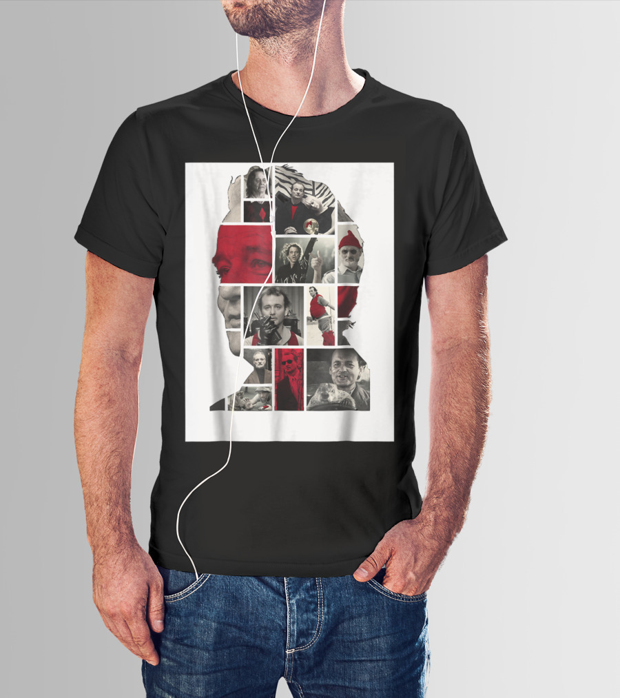 Classic Bill Murray Film Collage T-Shirt