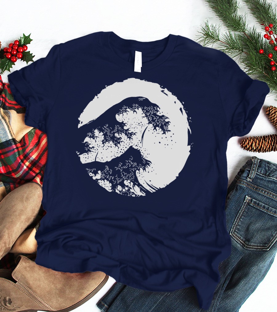 Wave In Japan Iconic Circle T-Shirt