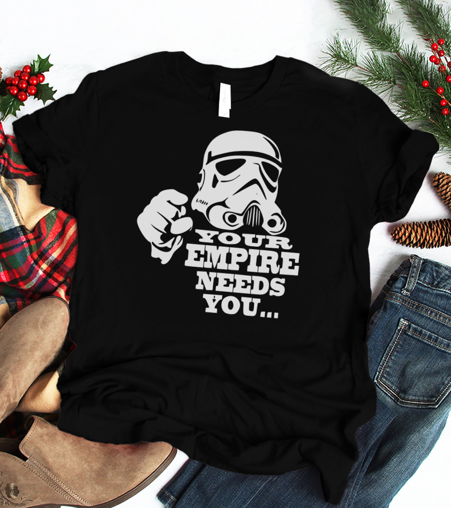 Your Empire Needs You Stormtrooper Recruitment T-Shirt