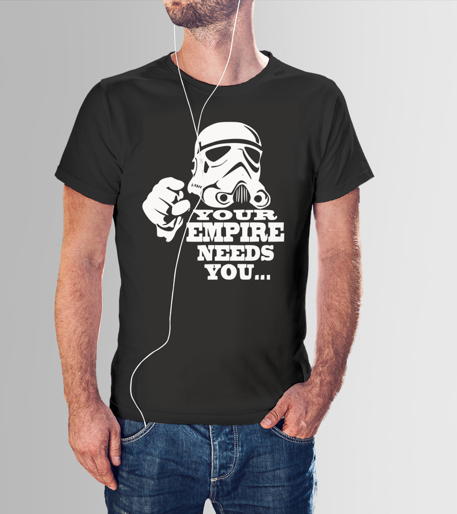 Your Empire Needs You Stormtrooper Recruitment T-Shirt
