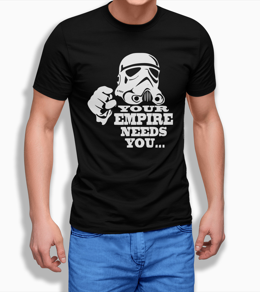 Your Empire Needs You Stormtrooper Recruitment T-Shirt